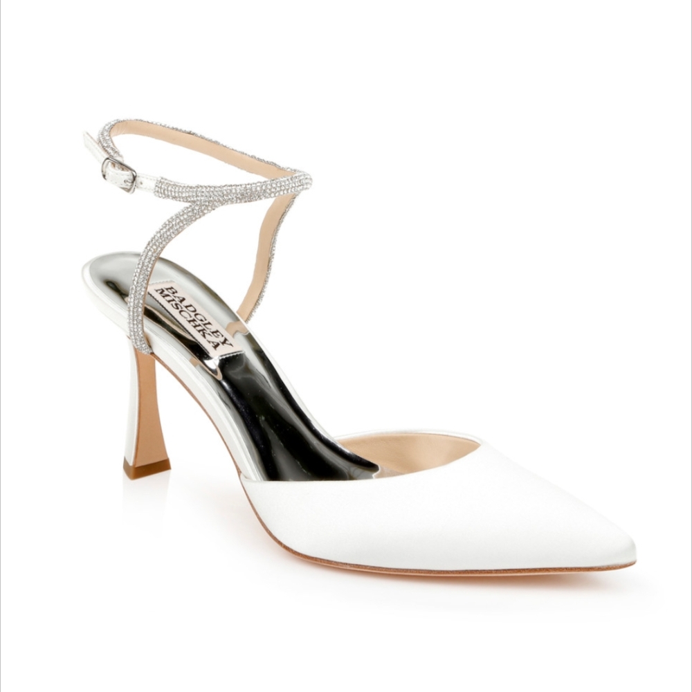 Badgley mischka wedding heels